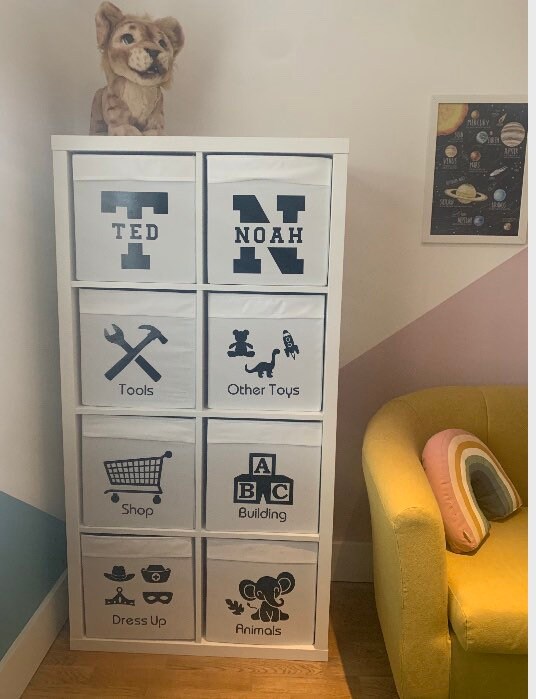 Toy Storage Decals