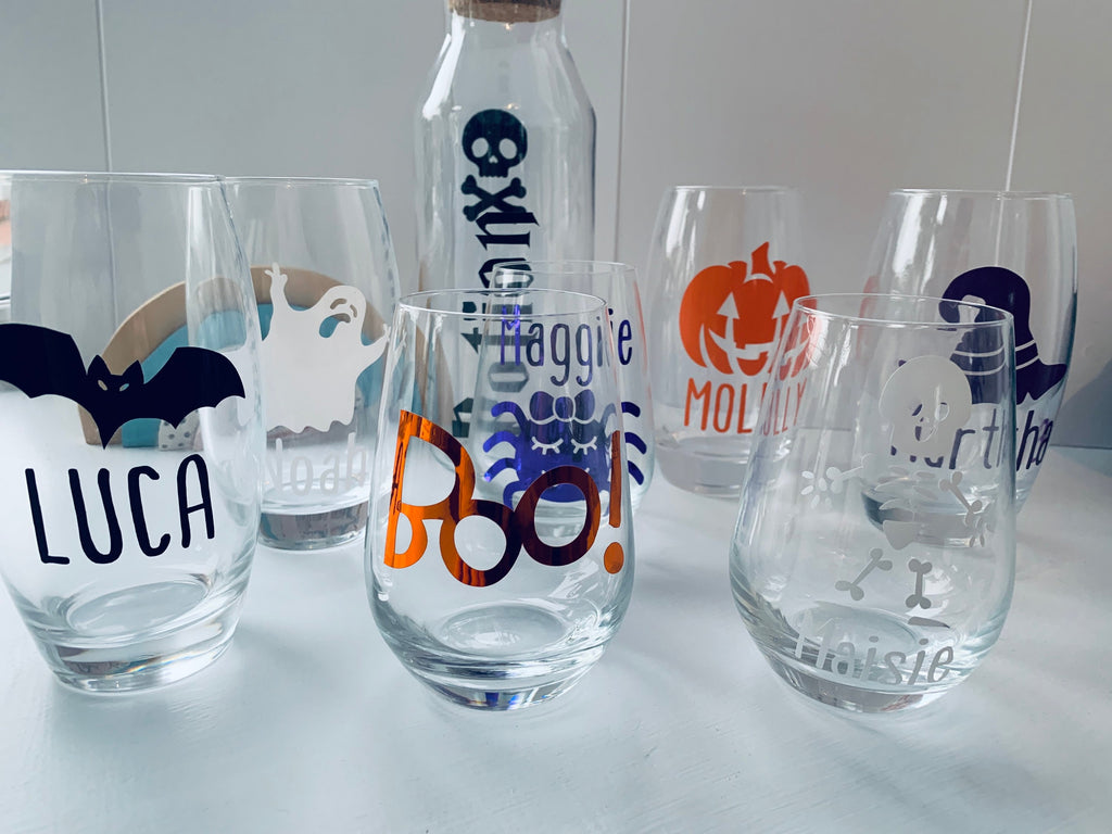 Halloween Glass Decals