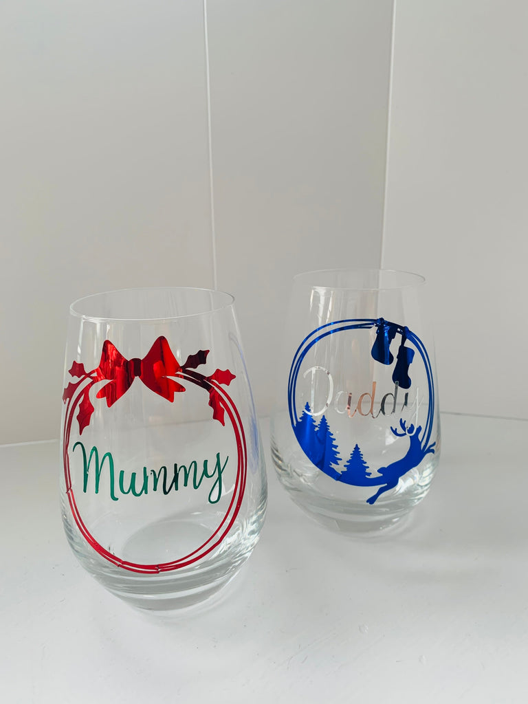 Christmas Glass Decals