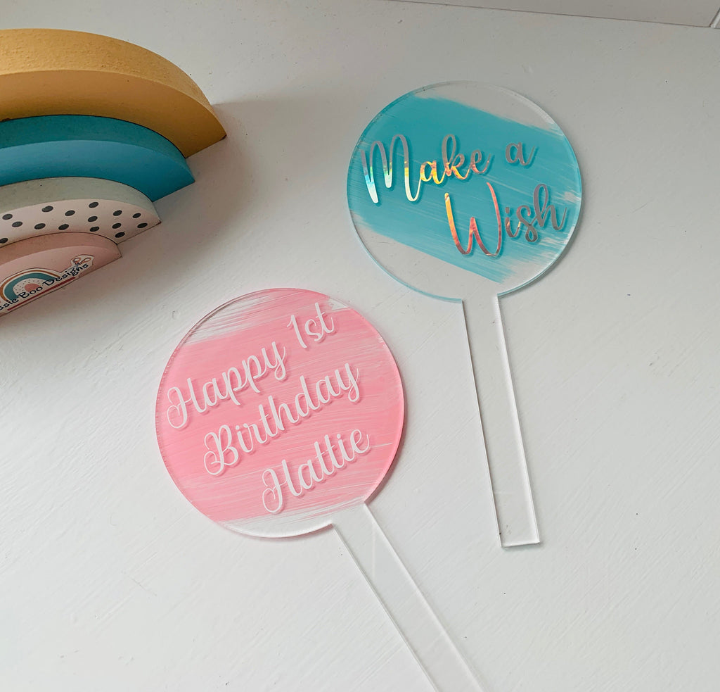 Personalised Cake Topper