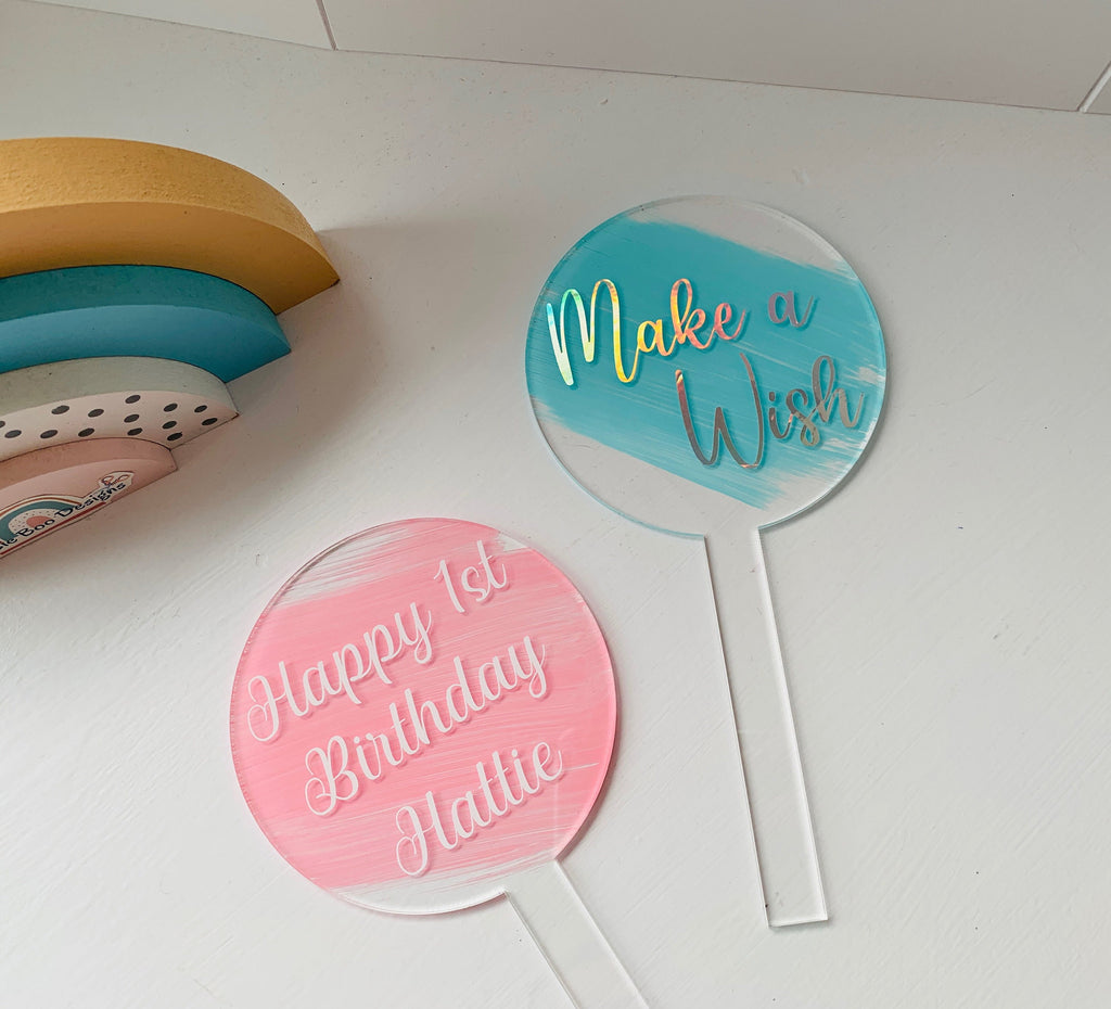 Personalised Cake Topper