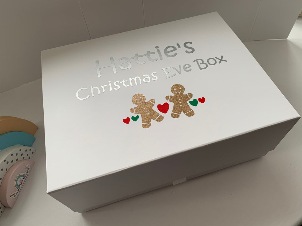 Christmas Eve Box | Gingerbread Man Christmas Box | Christmas Gift Box | Personalised box | Gift Box