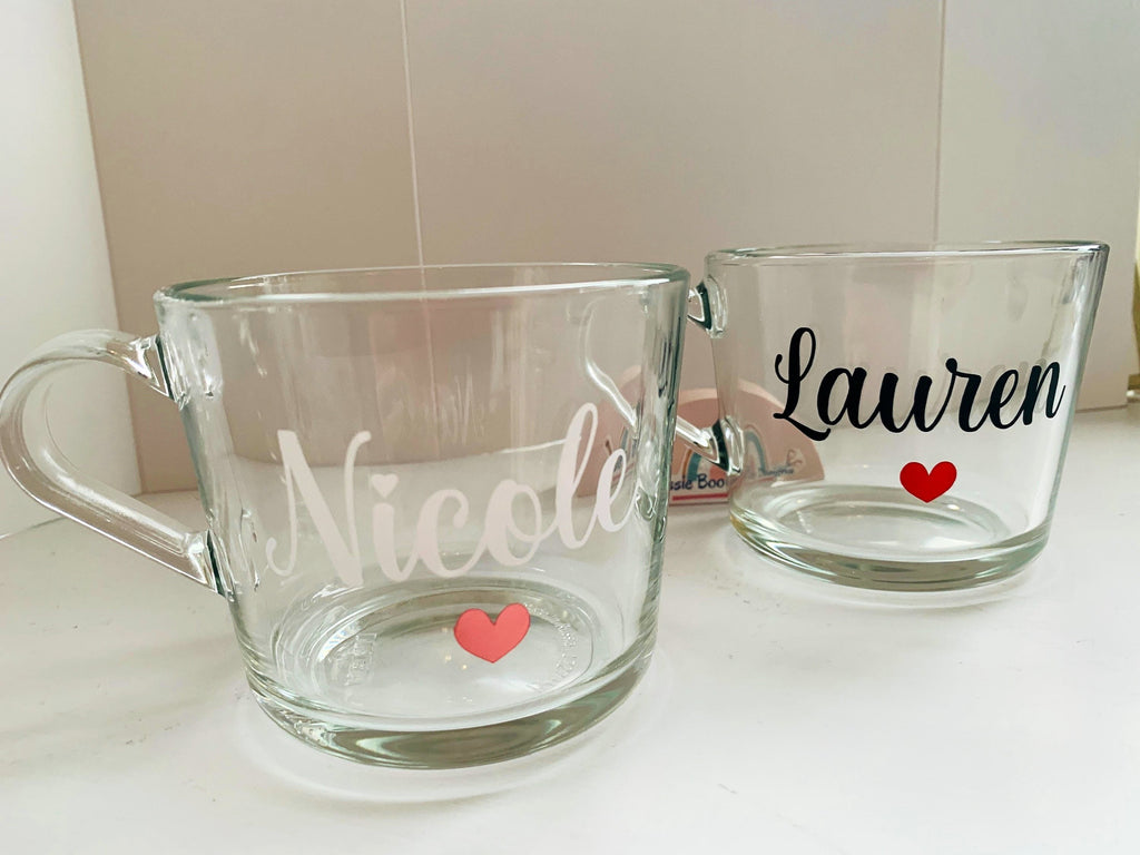 Personalised Glass Mug