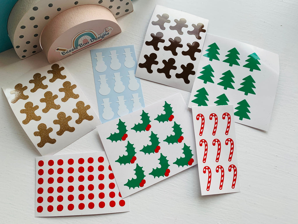 Christmas Decal Sheet