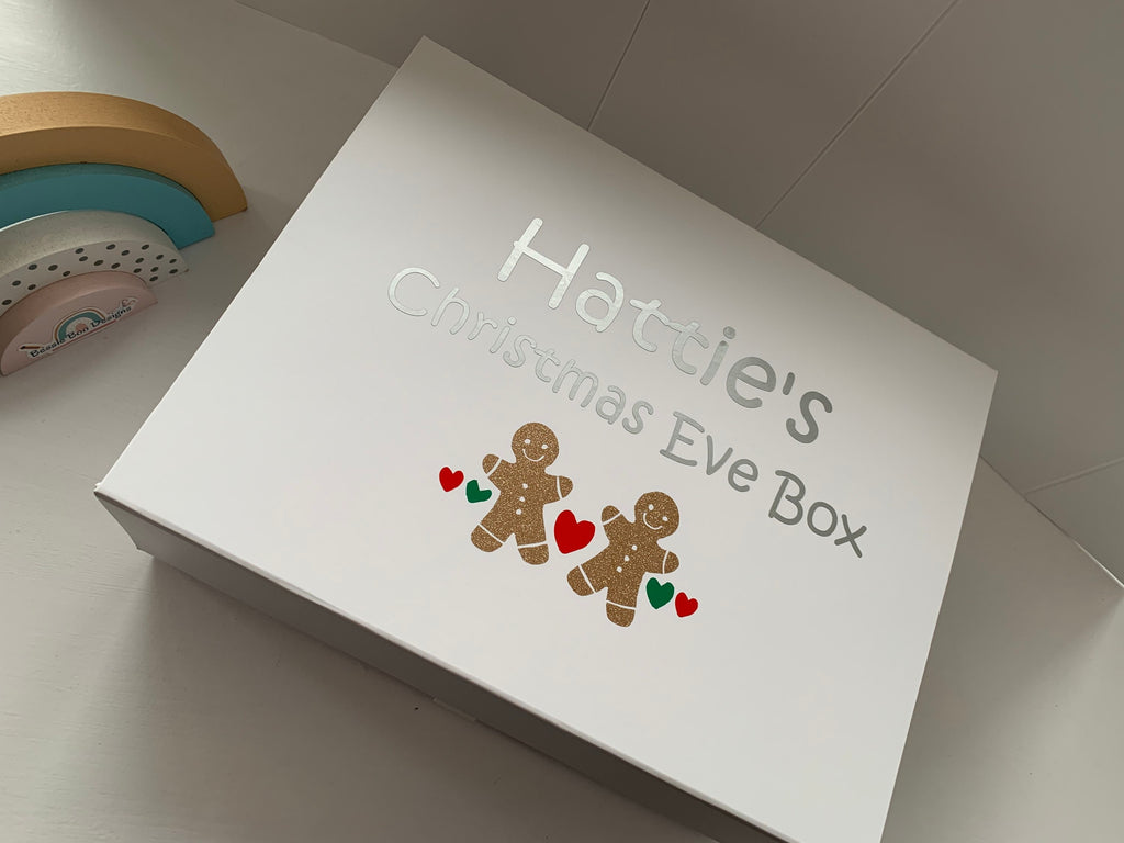 Christmas Eve Box | Gingerbread Man Christmas Box | Christmas Gift Box | Personalised box | Gift Box