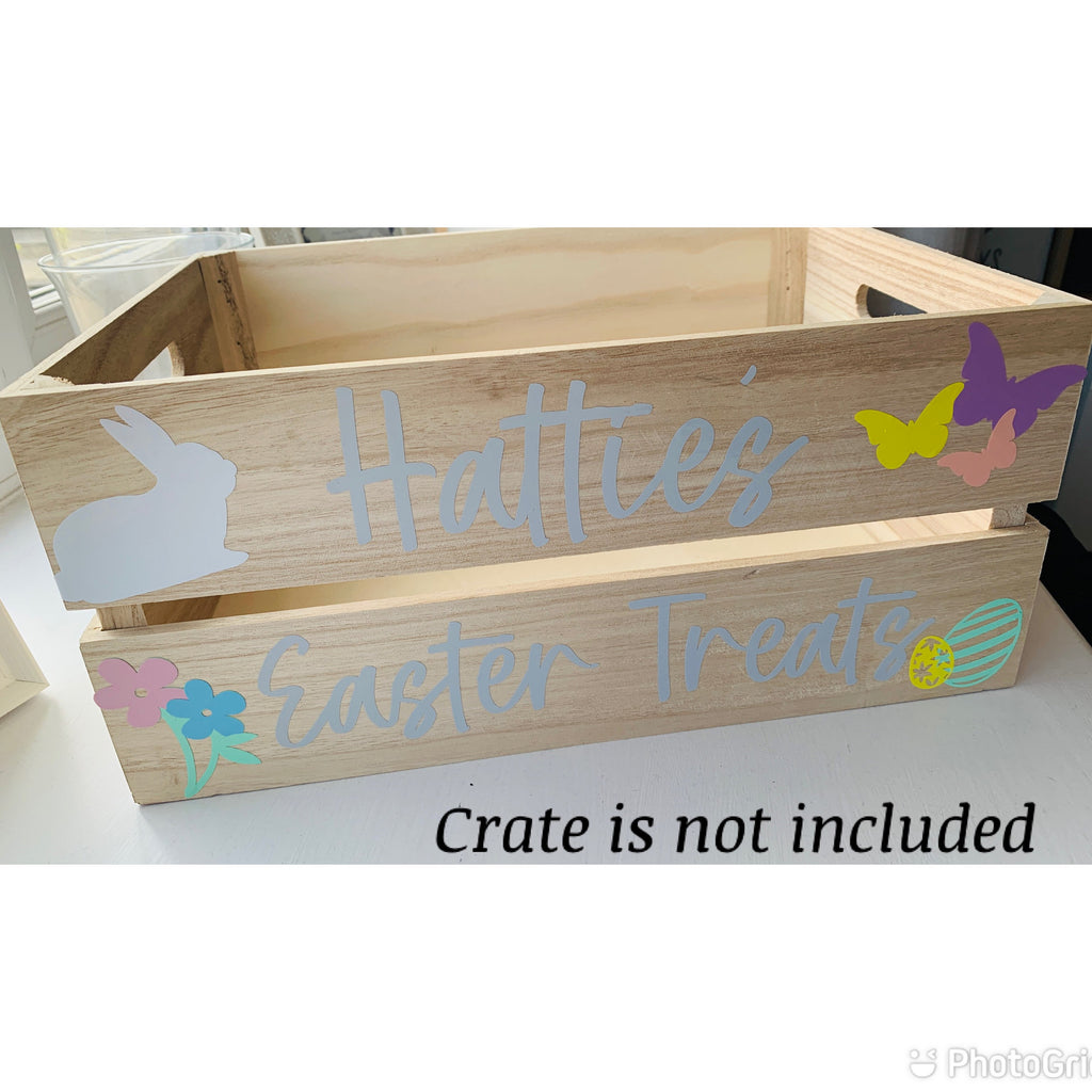 Easter Crate Decal