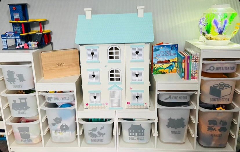 Toy Storage Decals