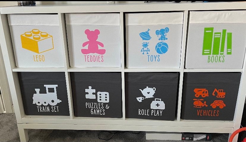 Toy Storage Decals