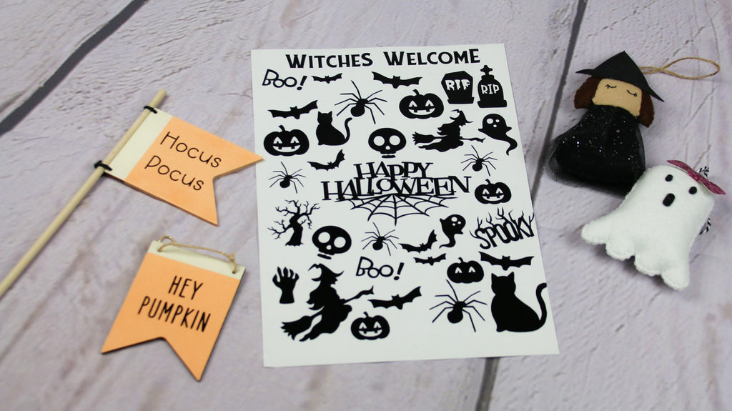 Halloween Decal Sheet