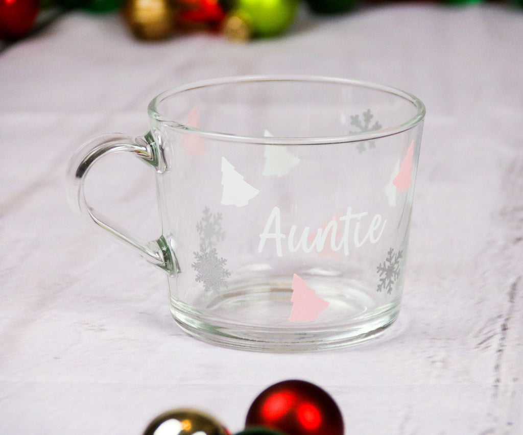 Christmas Glass Mug