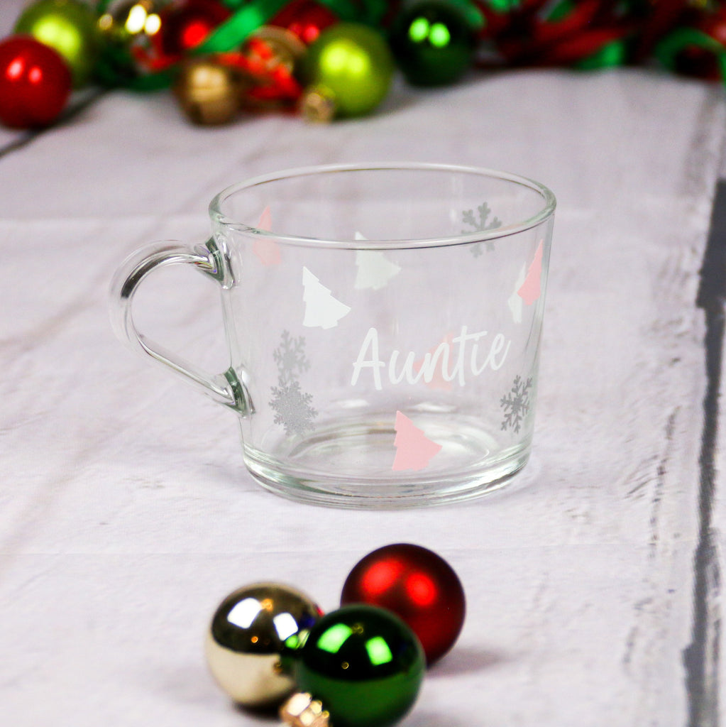 Christmas Glass Mug