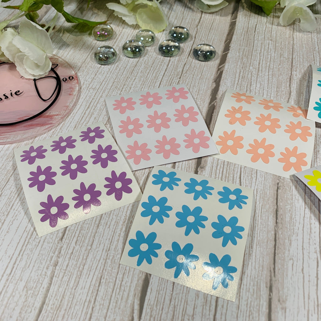 Flower Decal Sheet