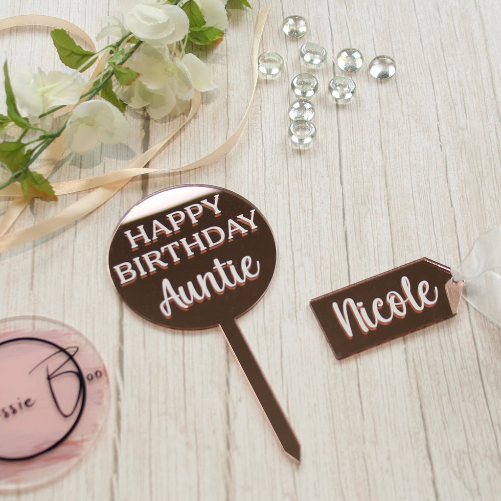 Personalised Cake Topper