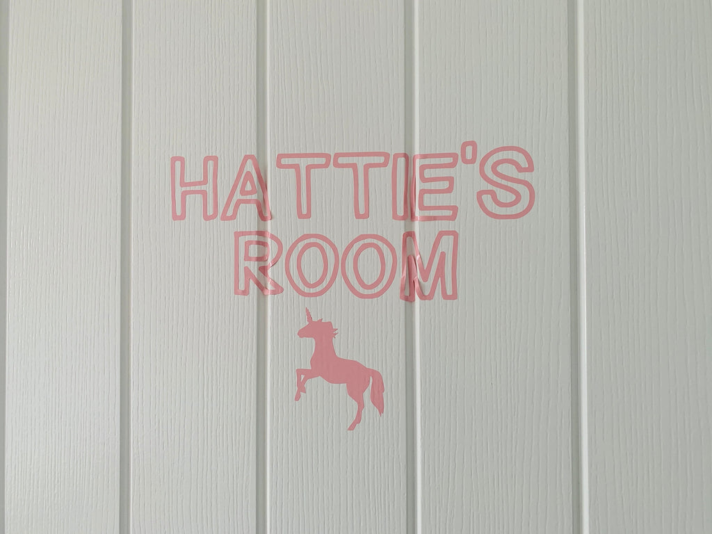 Bedroom Door Sign